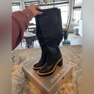 Dolce Vita Corey H2O Leather Knee High Boot